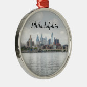 Philly skyline 2 metalen ornament (Rechts)