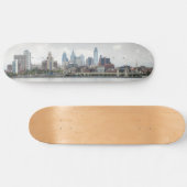 Philly skyline 2 persoonlijk skateboard (Horizontaal)