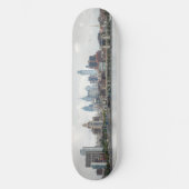 Philly skyline 2 persoonlijk skateboard (Voorkant)