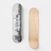 Philly skyline 2 skateboard (Voorkant)