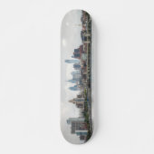 Philly skyline 2 skateboard (Voorkant)