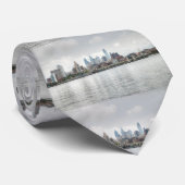 Philly skyline 2 stropdas (Opgerold)
