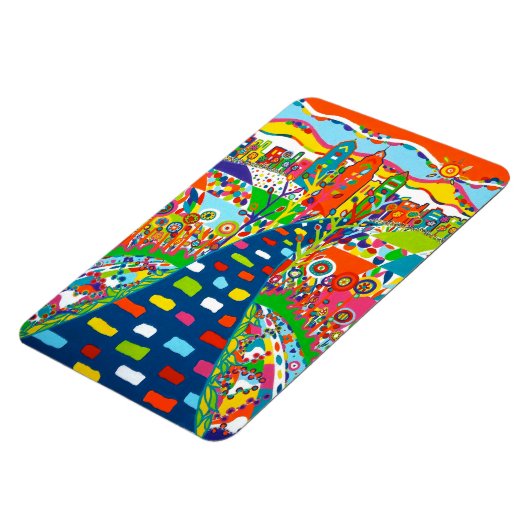 Philly Skyline 4 x 6 flexibele magneet (Linkerzijde)