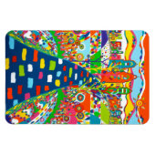 Philly Skyline 4 x 6 flexibele magneet (Horizontaal)