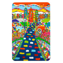 Philly Skyline 4 x 6 flexibele magneet