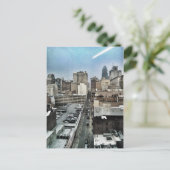 Philly skyline briefkaart (Staand voorkant)