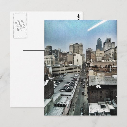 Philly skyline briefkaart (Voorkant / Achterkant)