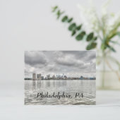 Philly skyline briefkaart (Staand voorkant)