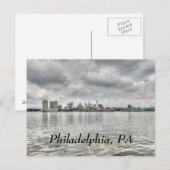 Philly skyline briefkaart (Voorkant / Achterkant)