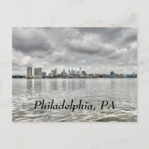 Philly skyline briefkaart