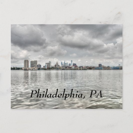 Philly skyline briefkaart (Voorkant)