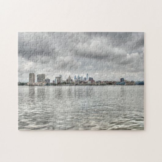 Philly skyline legpuzzel (Horizontaal)