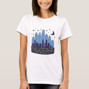 Philly Skyline megcool T-shirt