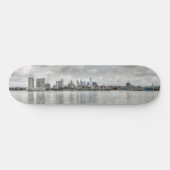 Philly skyline skateboard (Horizontaal)