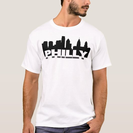 Philly Skyline T-shirt (Voorkant)