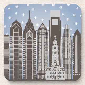 Philly Snowflakes Drankjes Onderzetter