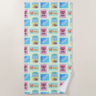 Philly strandhanddoek - Philadelphia Tin Fish Sard Strandlaken