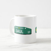 Philly Street Sign Coffee Mug: For YOUR Address! Koffiemok (Voorkant links)