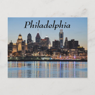 Philly sunset briefkaart