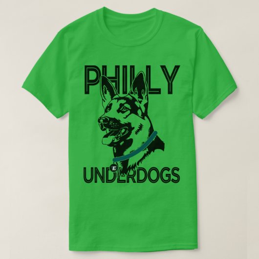 Philly Underdogs - Duitse herdershond T-shirt (Design voorkant)