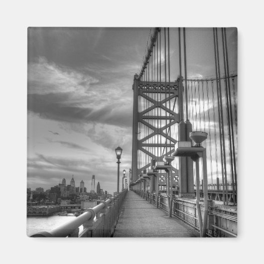 Philly van de brug magneet (Voorkant)