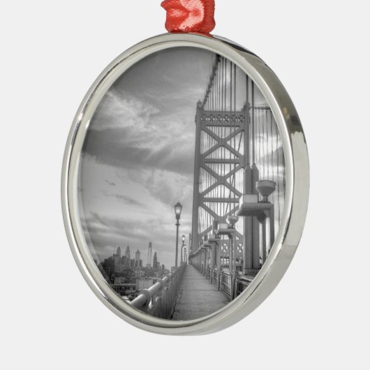 Philly van de brug metalen ornament (Links)