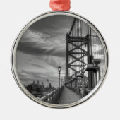 Philly van de brug metalen ornament (Voorkant)