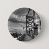 Philly van de brug ronde button 5,7 cm (Voorkant)