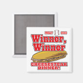 Philly Winner Cheesesteak Diner Magneet (Voorkant / Achterkant)