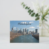 Philly winter briefkaart (Staand voorkant)