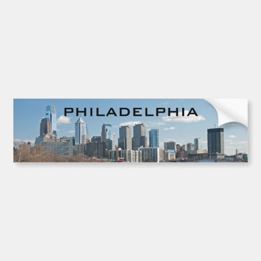 Philly winter bumpersticker (Voorkant)