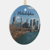 Philly winter keramisch ornament (Rechts)
