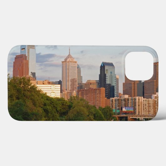 Philly zomer Case-Mate iPhone case (Achterkant (horizontaal))