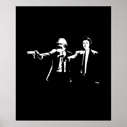 Philo Fiction Karl Marx and Rosa Luxemburg Poster (Voorkant)