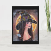 Philomena Halloween spooky-hekkenkaart van Renee Kaart (Voorkant)