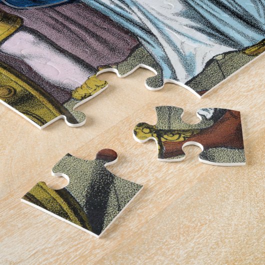 Philomena wordt berecht voor keizer Diocletianus Legpuzzel (Zijkant)