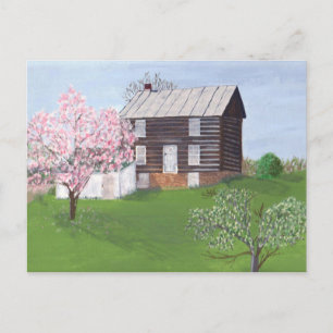 Philomont Log Cabin Briefkaart