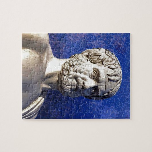 Philosopher Aristotle bust Legpuzzel (Horizontaal)