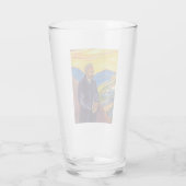 Philosopher Friedrich Nietzsche (door Edvard Munch Glas (Achterkant)
