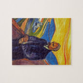 Philosopher Friedrich Nietzsche (door Edvard Munch Legpuzzel (Horizontaal)