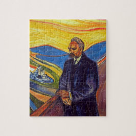 Philosopher Friedrich Nietzsche (door Edvard Munch Legpuzzel