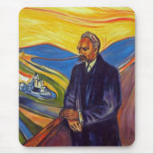Philosopher Friedrich Nietzsche (door Edvard Munch Muismat (Voorkant)