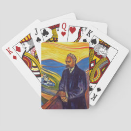 Philosopher Friedrich Nietzsche (door Edvard Munch Pokerkaarten
