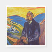 Philosopher Friedrich Nietzsche (door Edvard Munch Servet (Voorkant)