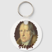 Philosopher Georg Hegel Sleutelhanger (Voorkant)