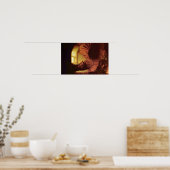 Philosopher In Meditation. By Rembrandt Van Rijn Poster (Keuken)