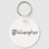 Philosopher Sleutelhanger (Voorkant)