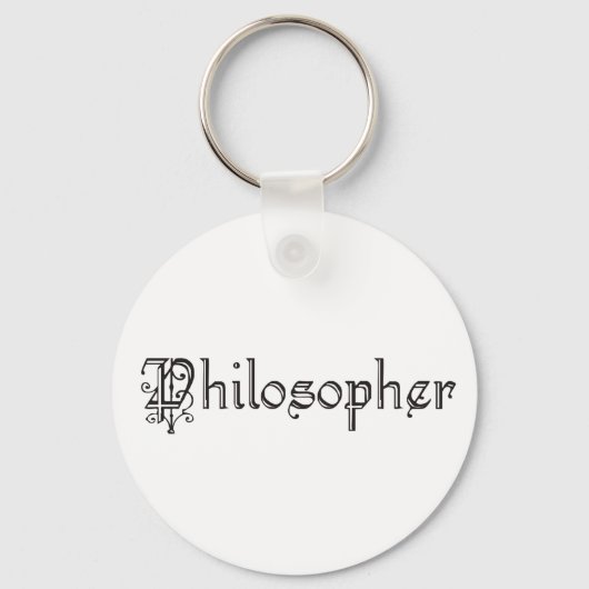 Philosopher Sleutelhanger (Voorkant)