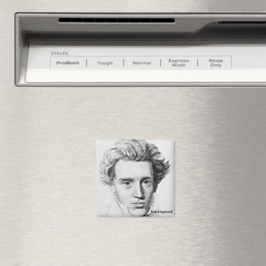 Philosopher Soren Kierkegaard Magneet (Insitu (Vaatwasser))