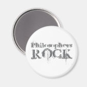 Philosophers Rock Magneet (Voorkant / Achterkant)